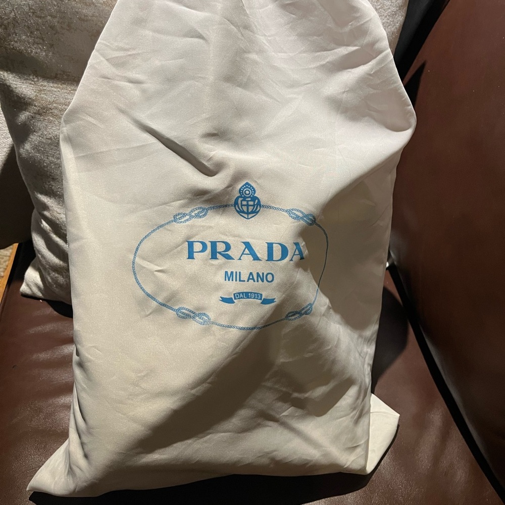 Prada Beige Promenade Saffiano Elegant Leather Bag